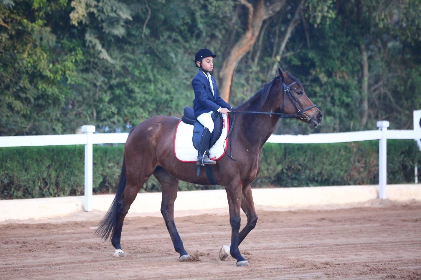 Riders at Royal Equestrian Academy